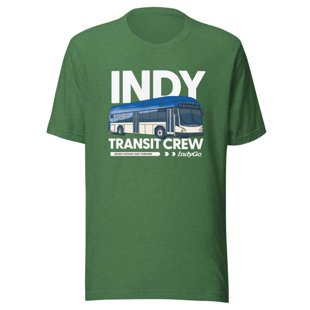 IndyGo Indy Transit Crew Design Full Color Unisex Tee