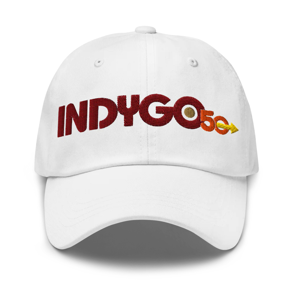 IndyGo 50th Classic Dad Hat - Full Color Logo