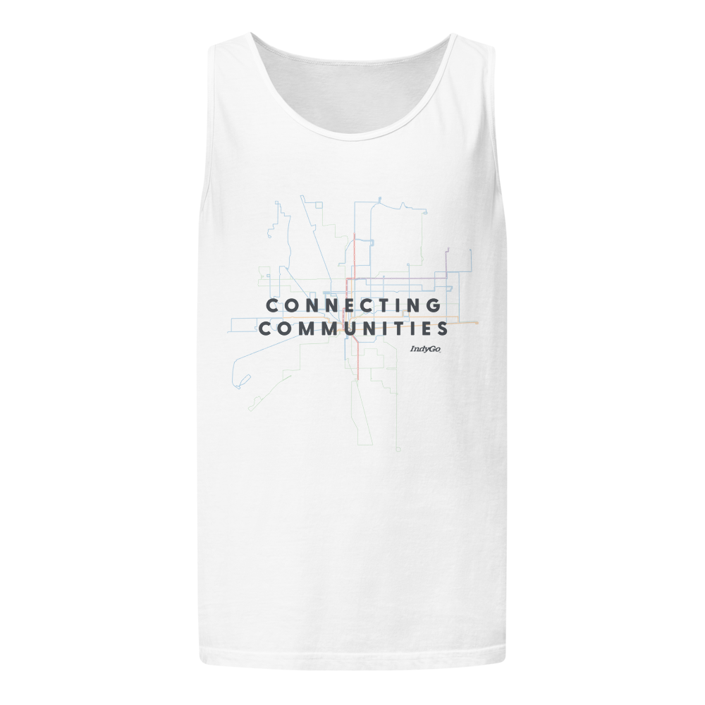 IndyGo Connecting Neighborhoods Design Unisex Tank