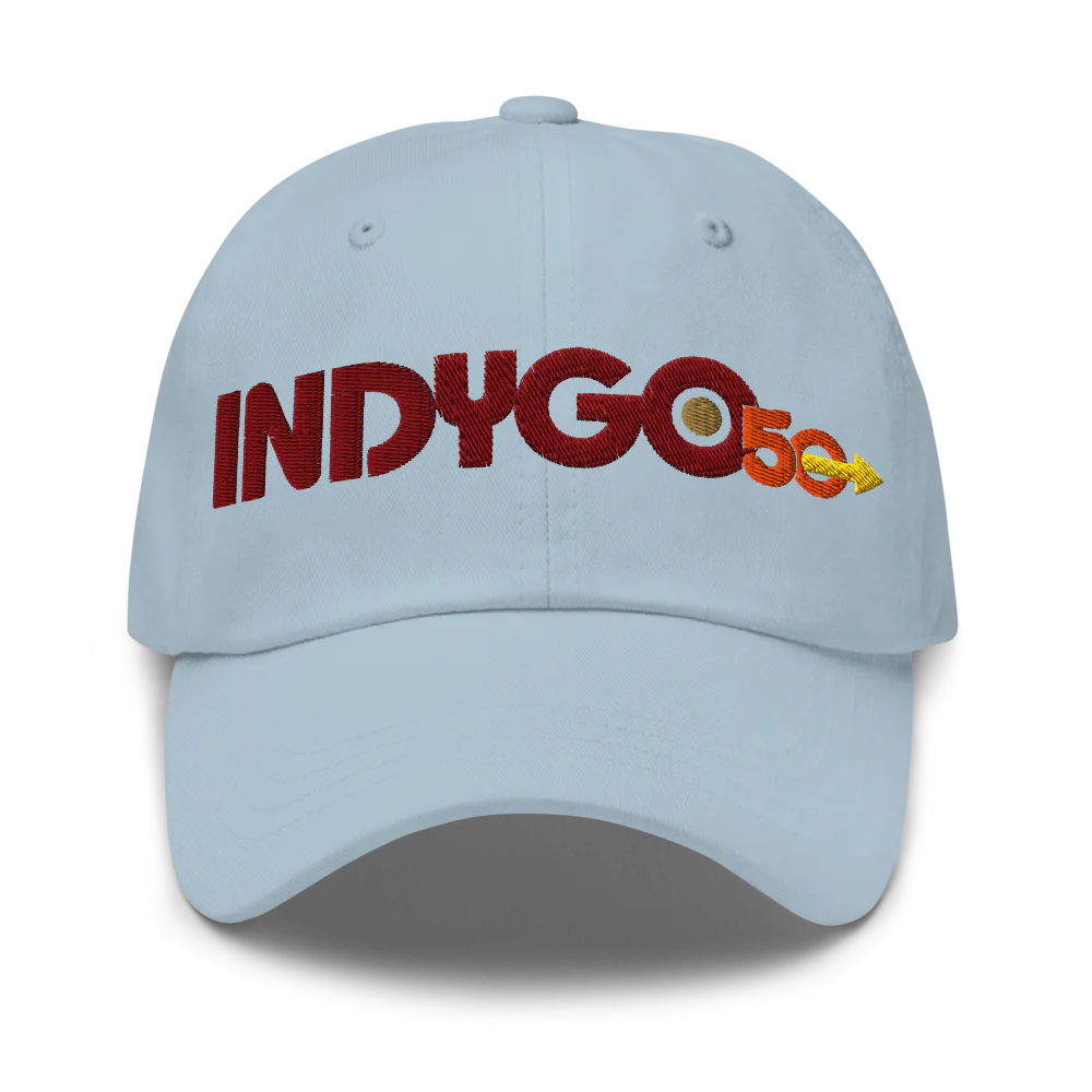 IndyGo 50th Classic Dad Hat - Full Color Logo