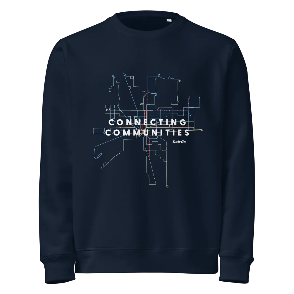 IndyGo Connection Route Map Sweatshirt