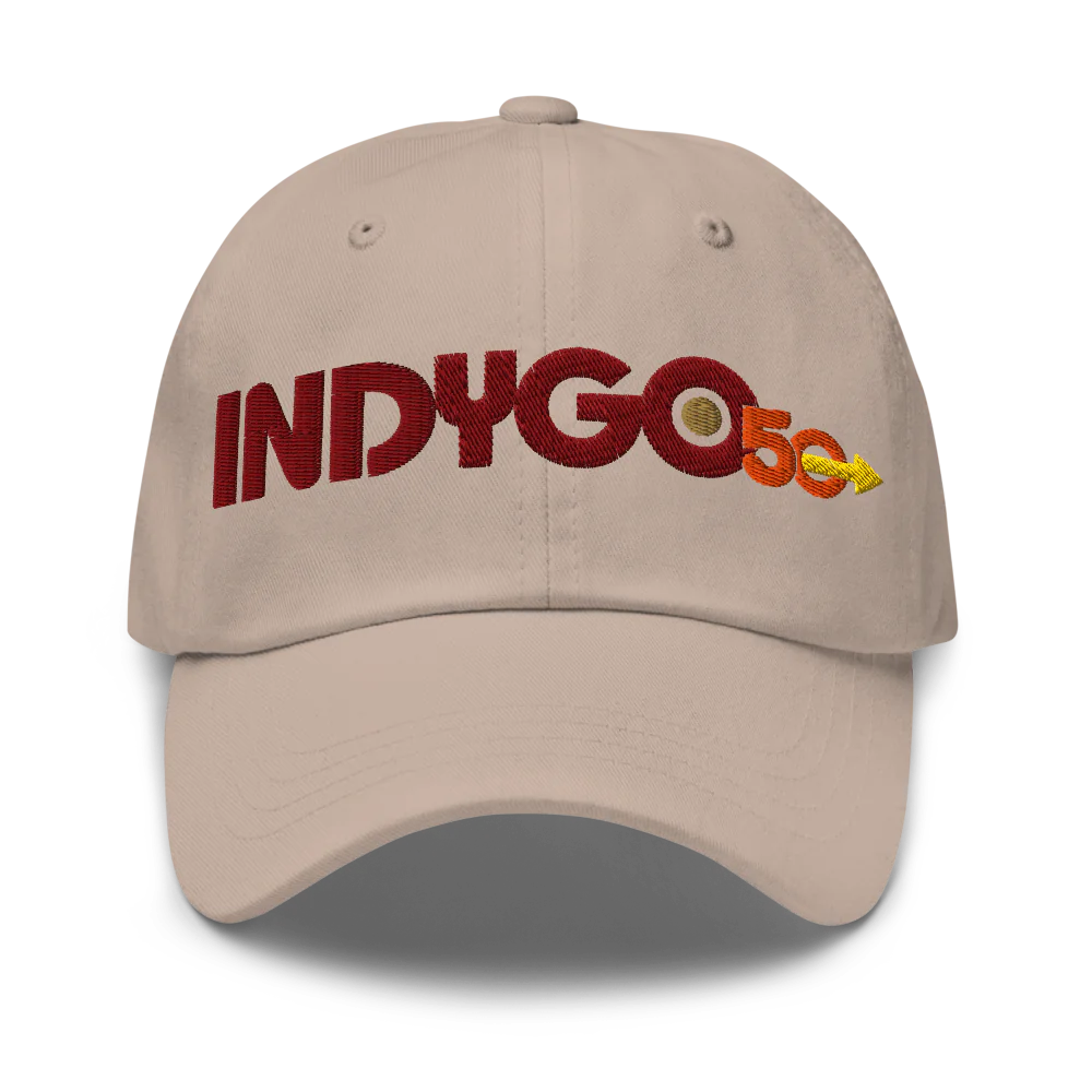 IndyGo 50th Classic Dad Hat - Full Color Logo