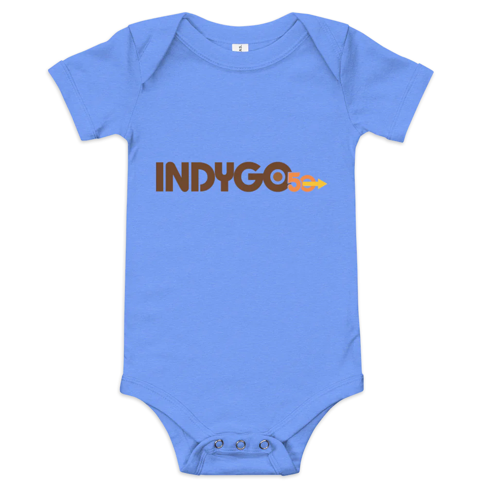IndyGo 50th Baby Short Sleeve One Piece