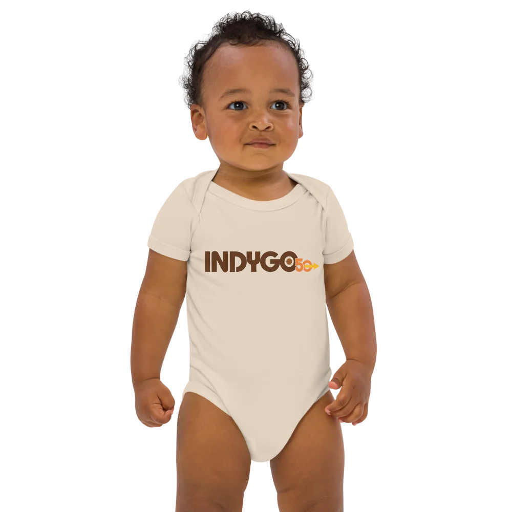 IndyGo 50th Organic Cotton Baby Bodysuit