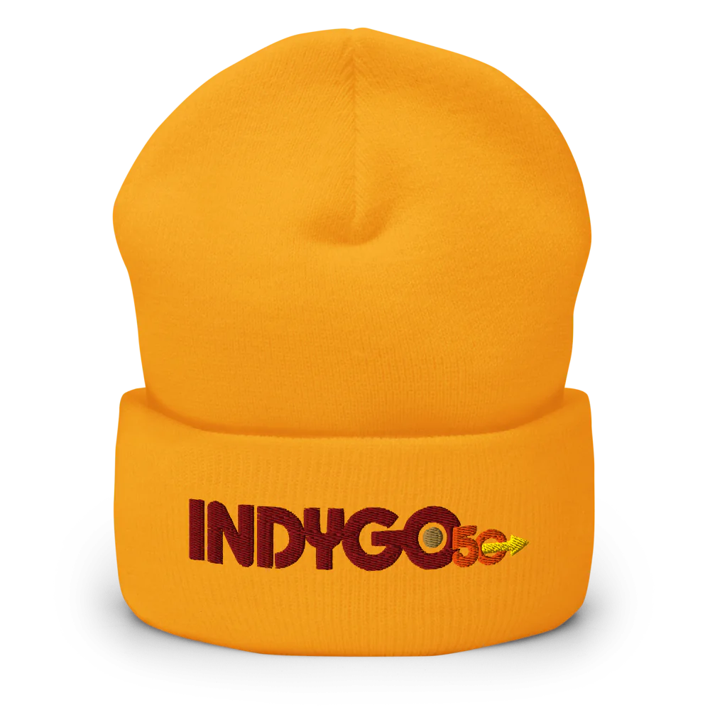 IndyGo 50th Cuffed Beanie