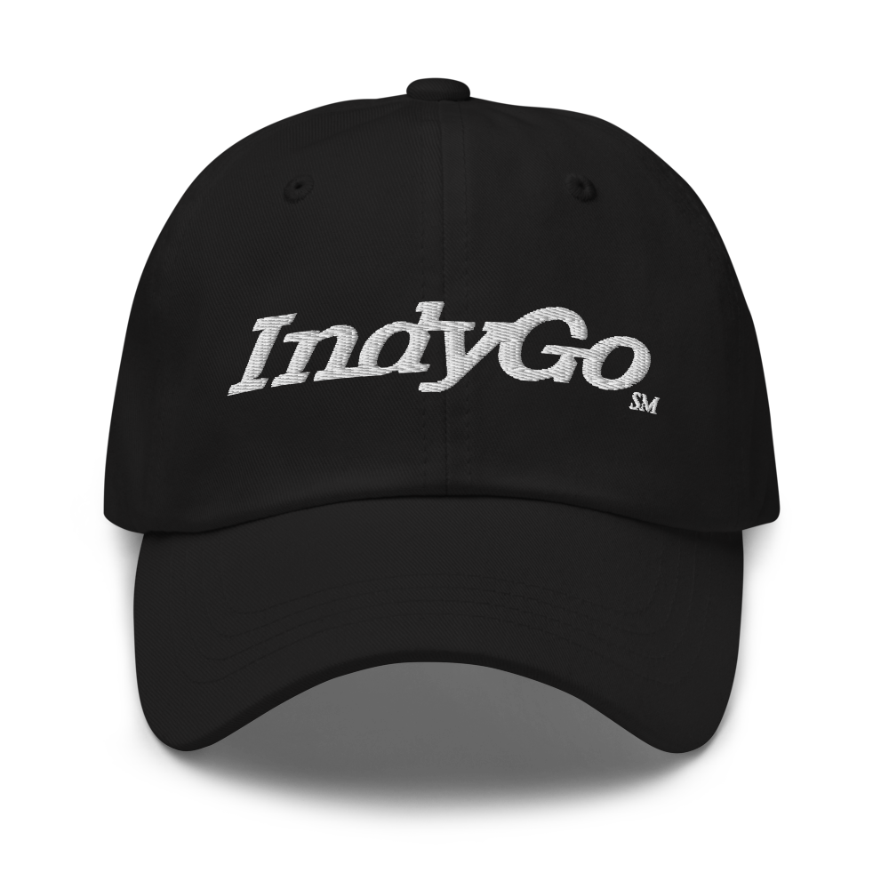 IndyGo Dad Hat (White Logo)