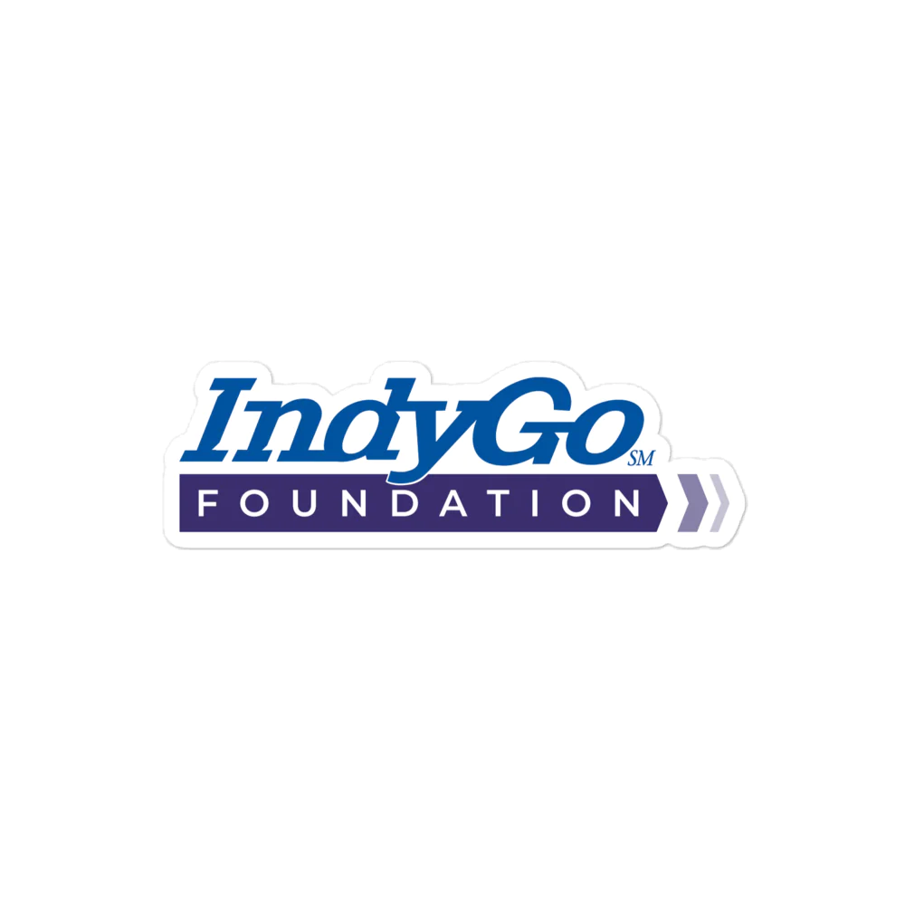 IndyGo Foundation Kiss-Cut Stickers