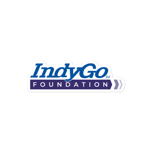 IndyGo Foundation Kiss-Cut Stickers