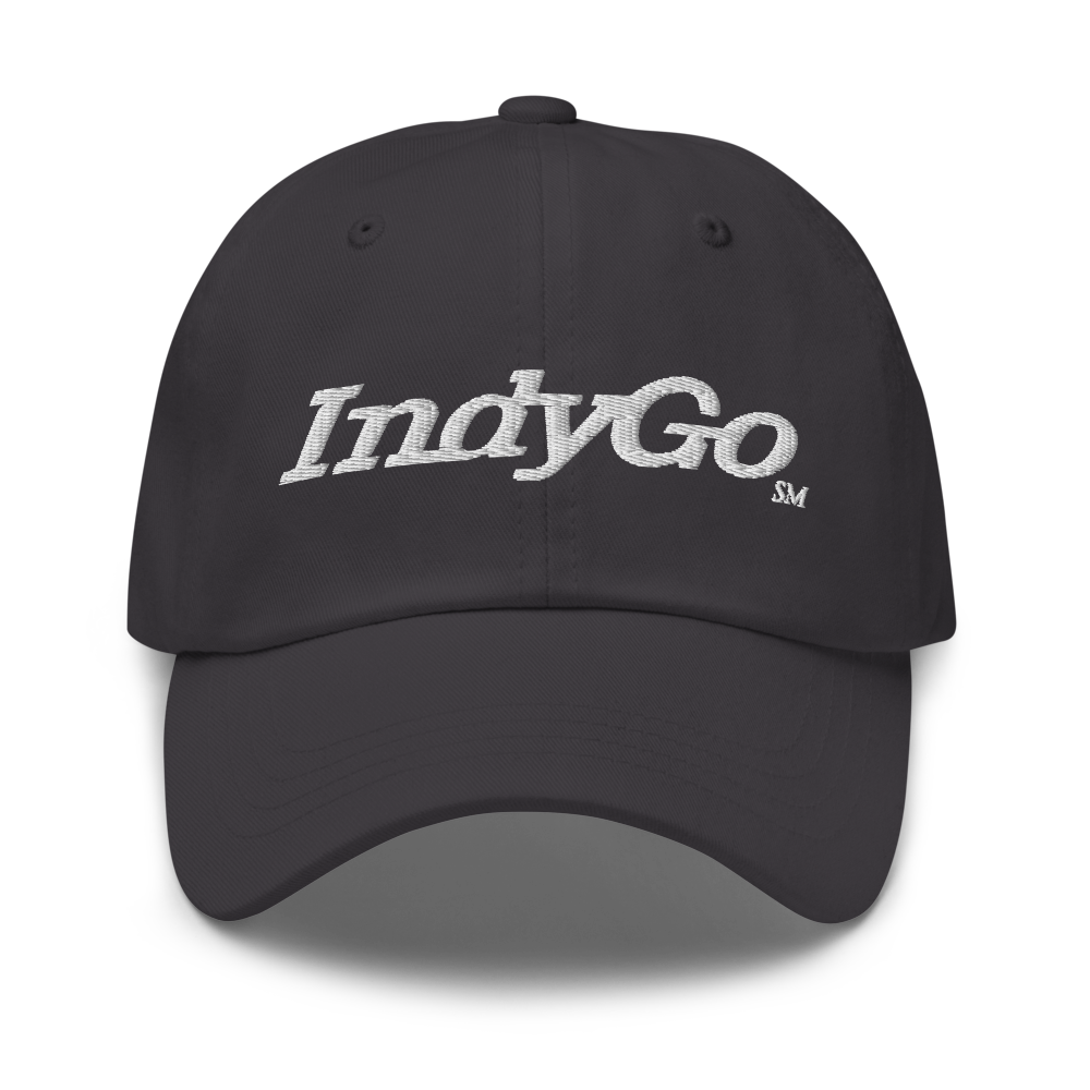 IndyGo Dad Hat (White Logo)