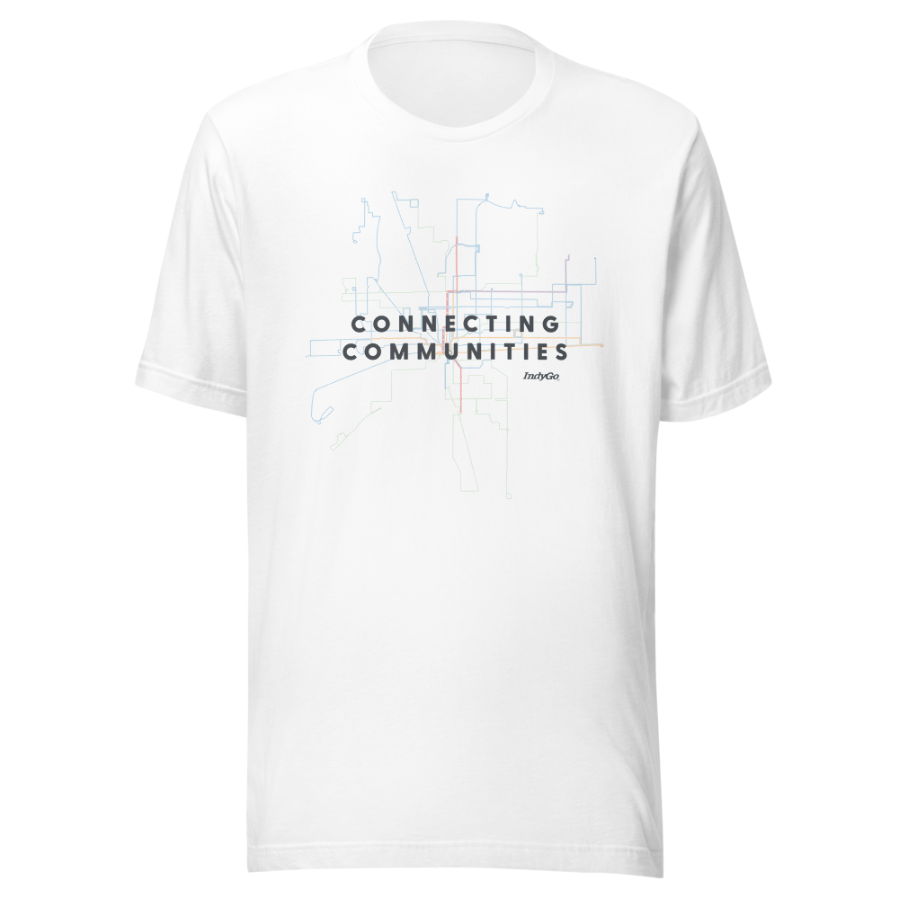 IndyGo Connecting Neighborhoods Design Unisex Tee