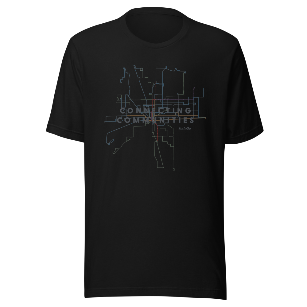 IndyGo Connecting Neighborhoods Design Unisex Tee