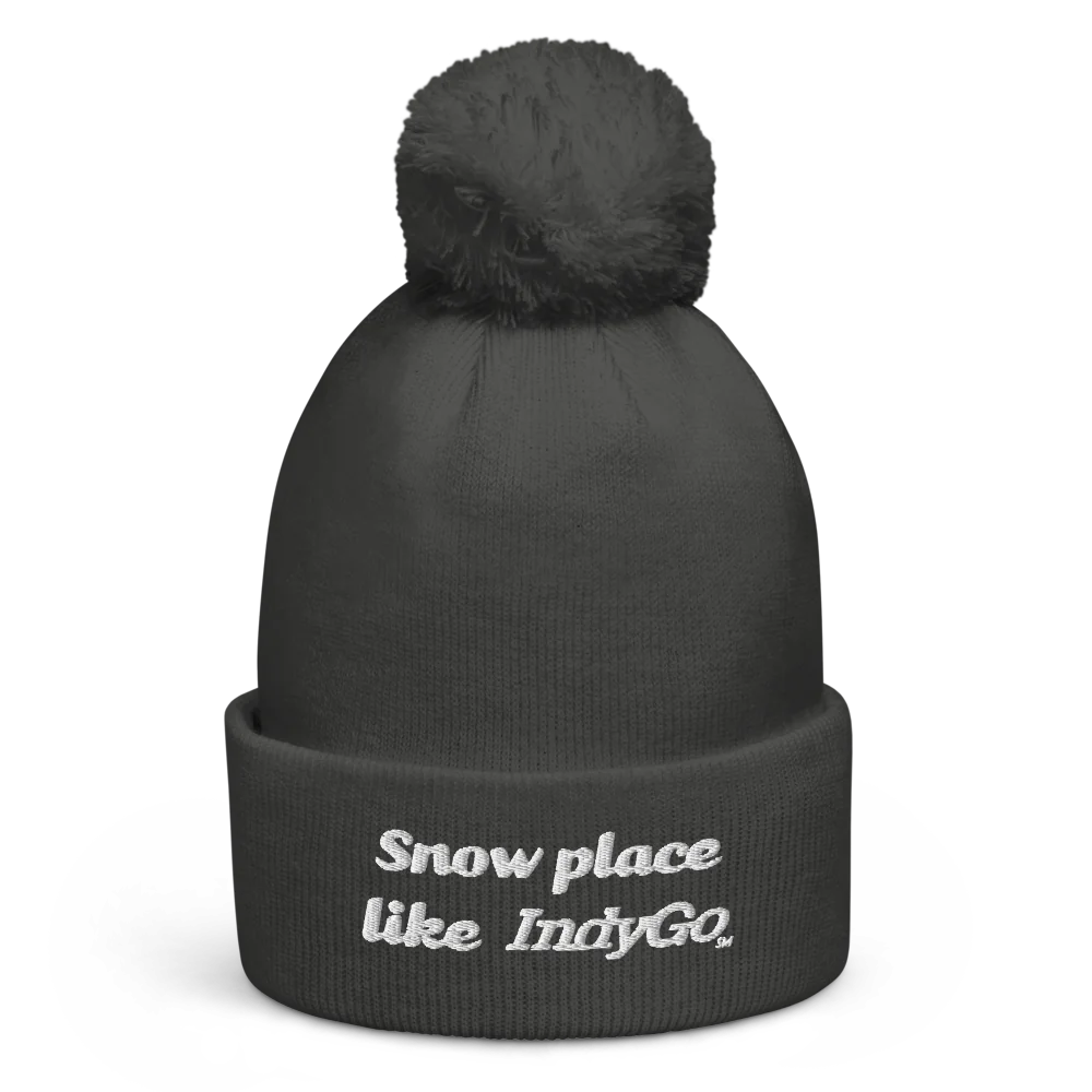 Snow Place Like IndyGo Pom Pom Hat