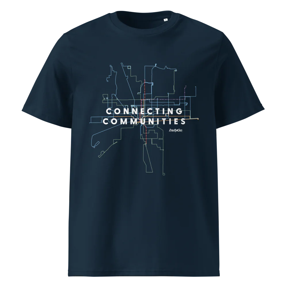 IndyGo Connection Route Map T-Shirt