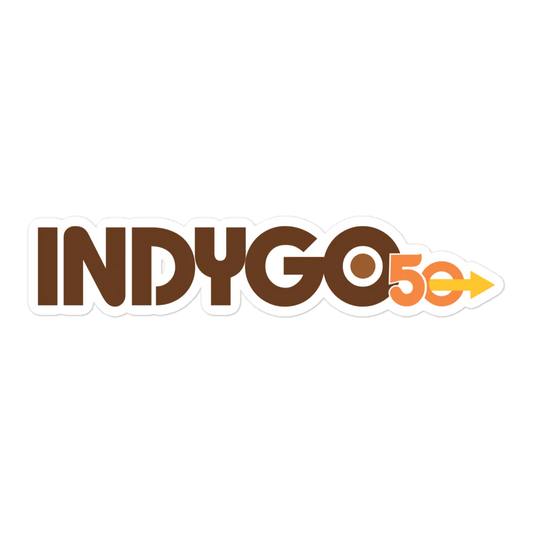 IndyGo 50th Kiss-Cut Stickers