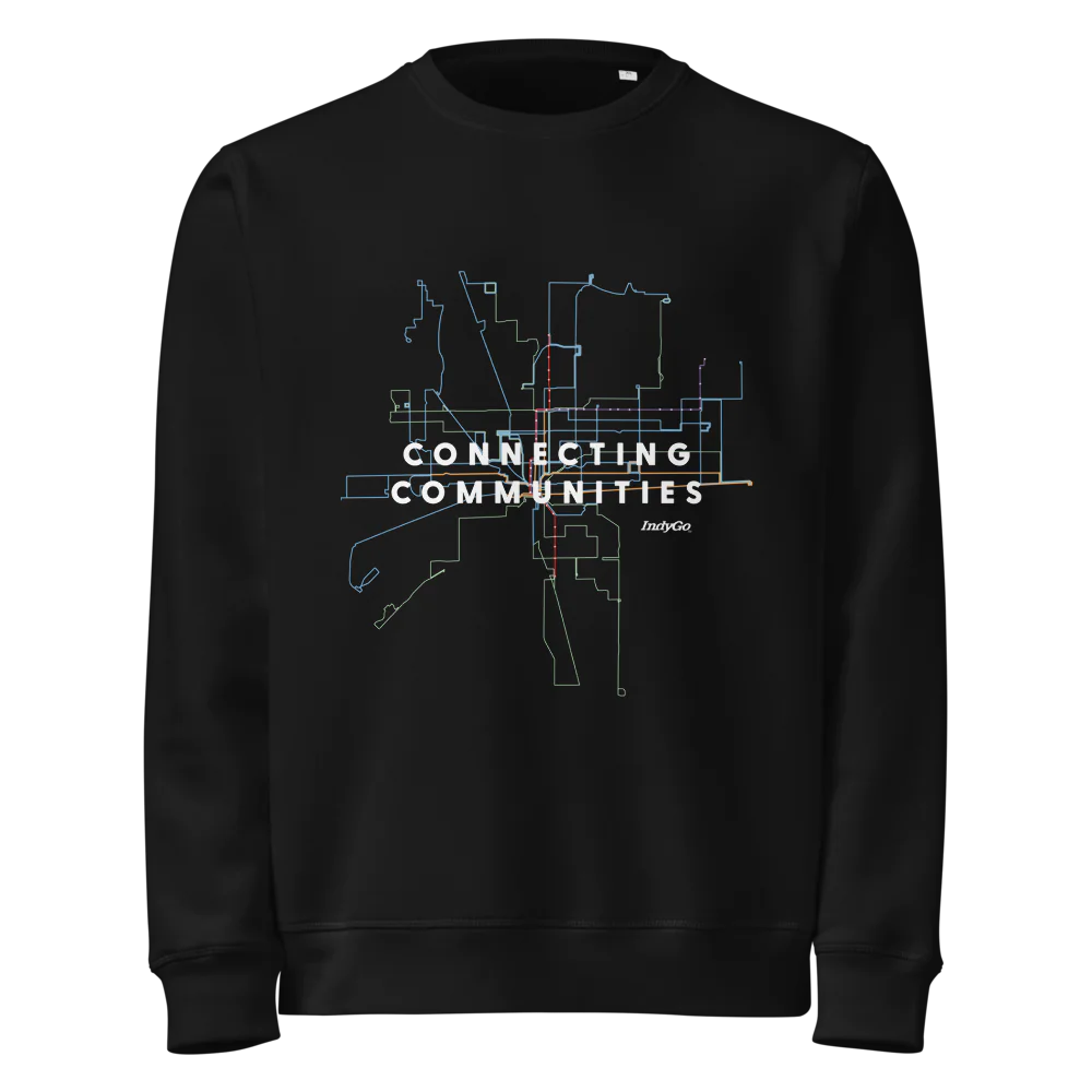 IndyGo Connection Route Map Sweatshirt