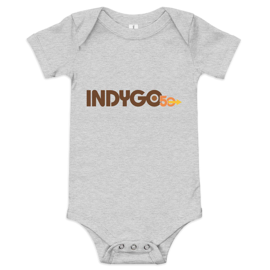 IndyGo 50th Baby Short Sleeve One Piece