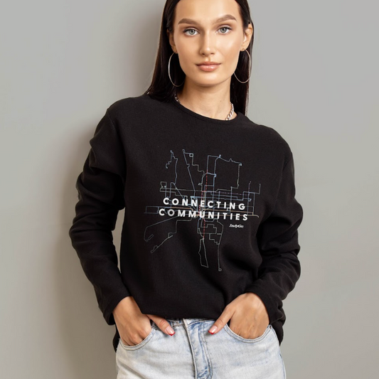 IndyGo Connection Route Map Sweatshirt