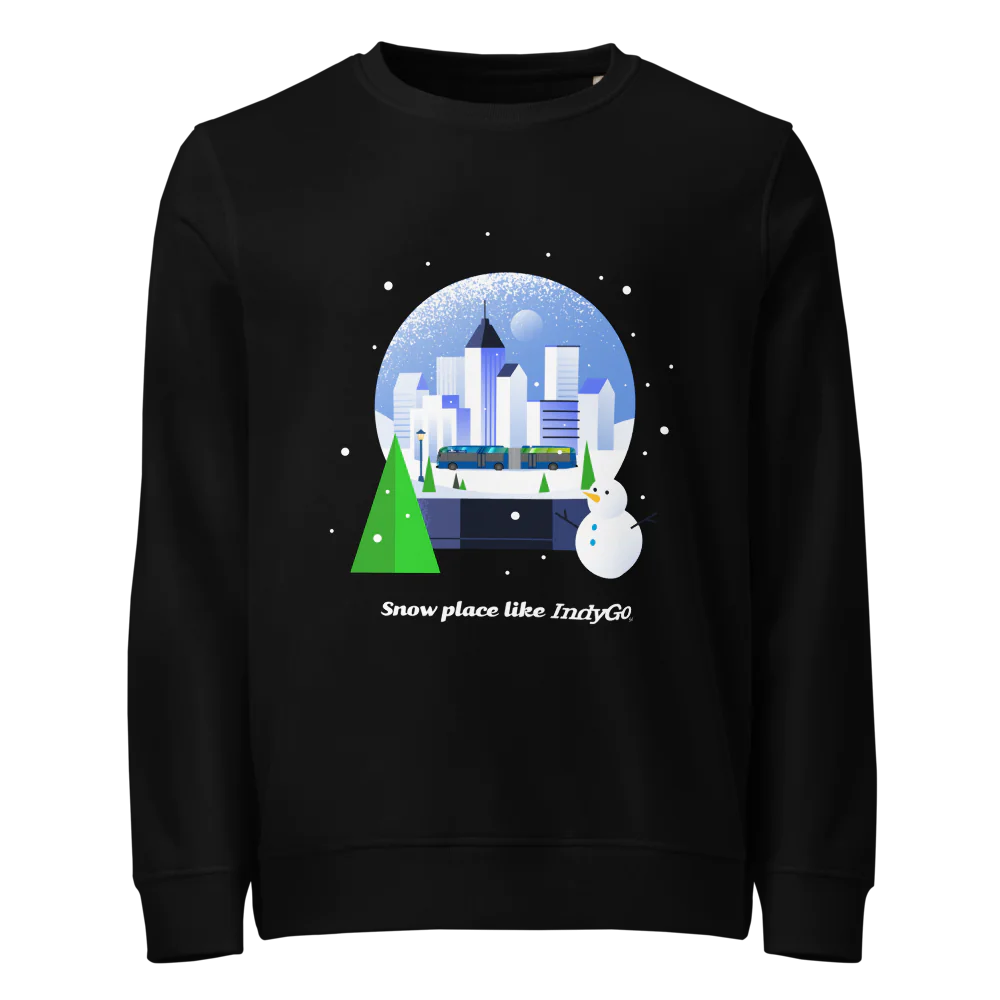 Snow Place Like IndyGo Globe Sweatshirt