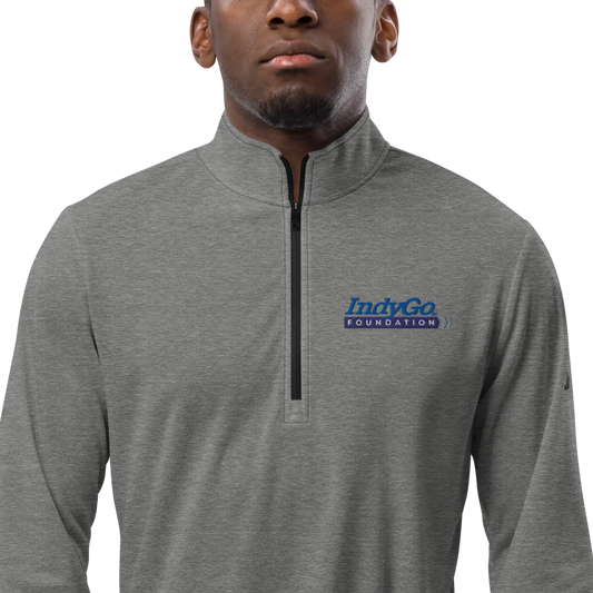 IndyGo Foundation adidas Quarter Zip Pullover - Color Logo