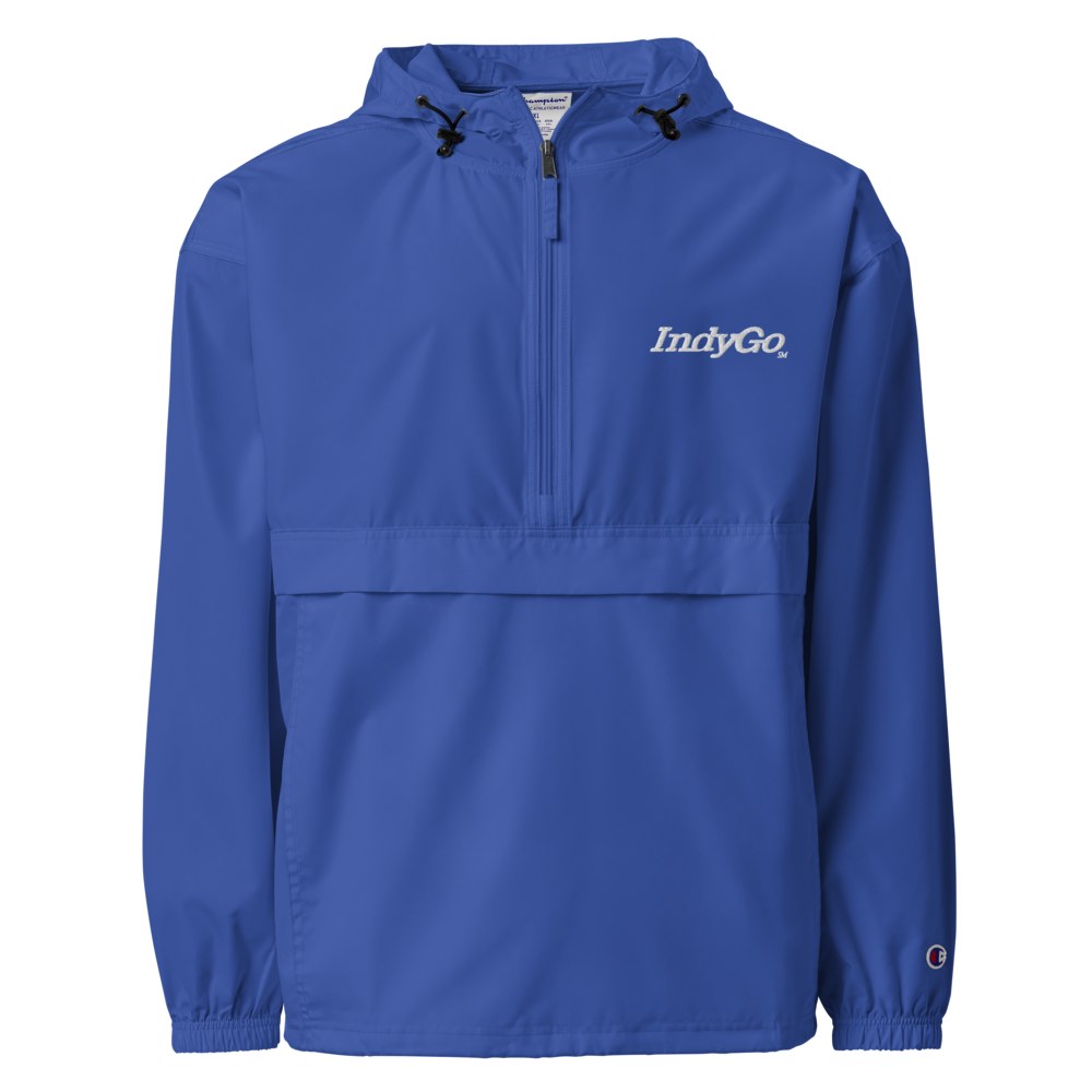 IndyGo Embroidered Champion Packable Jacket