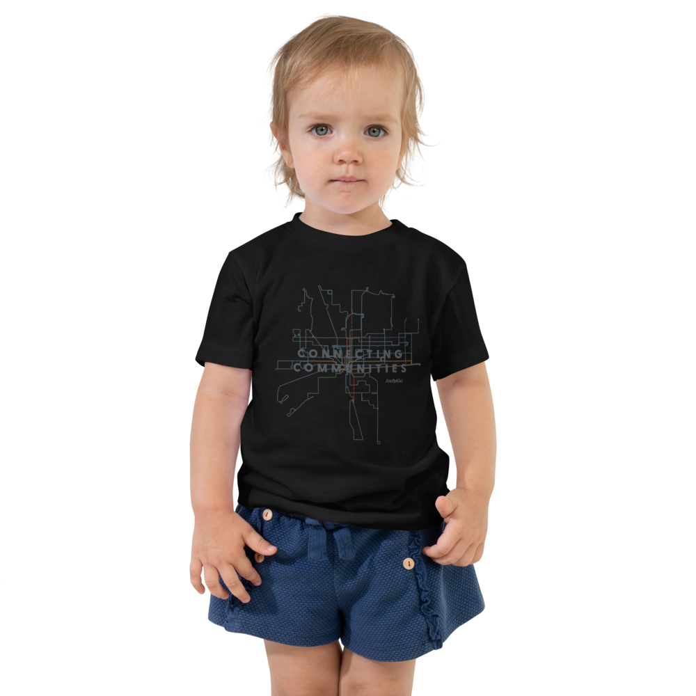 IndyGo Connecting Neighborhoods Design Toddler Tee