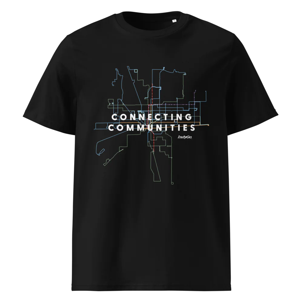 IndyGo Connection Route Map T-Shirt
