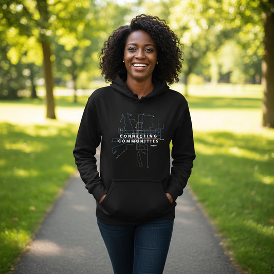IndyGo Connection Route Map Hoodie