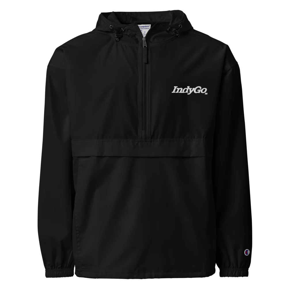 IndyGo Embroidered Champion Packable Jacket