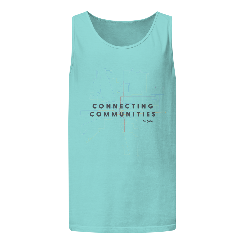 IndyGo Connecting Neighborhoods Design Unisex Tank