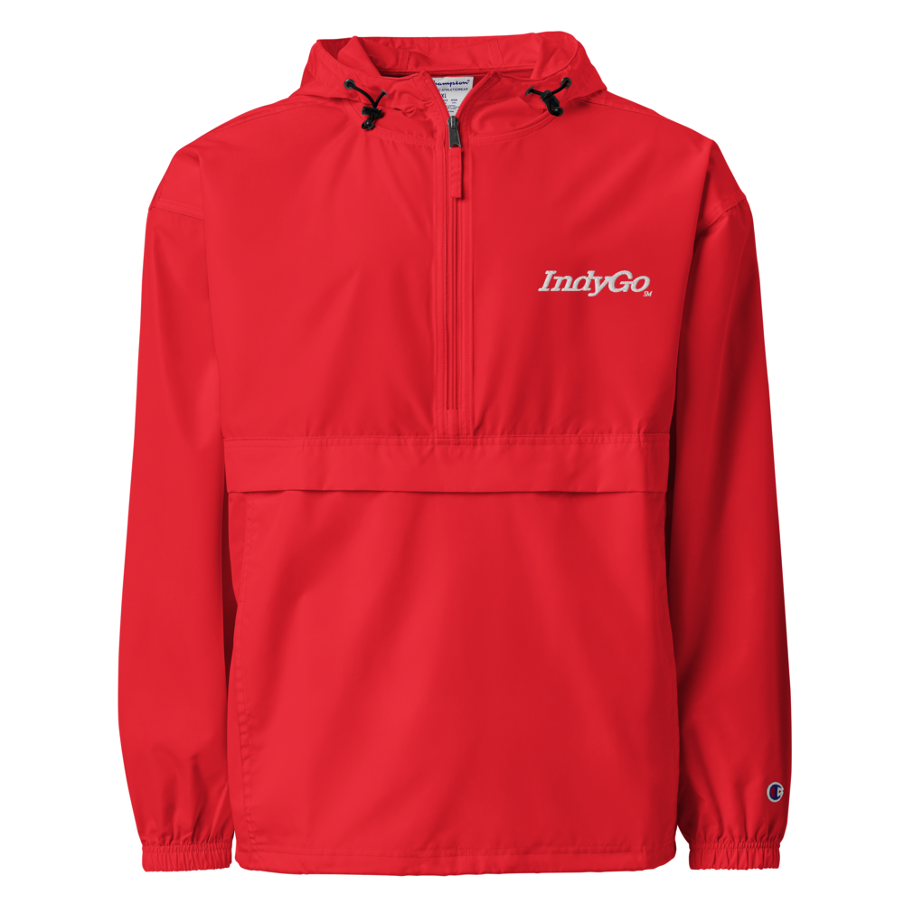 IndyGo Embroidered Champion Packable Jacket