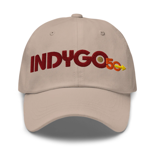 IndyGo 50th Classic Dad Hat - Full Color Logo