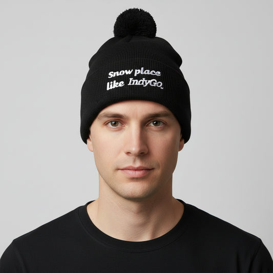 Snow Place Like IndyGo Pom Pom Hat