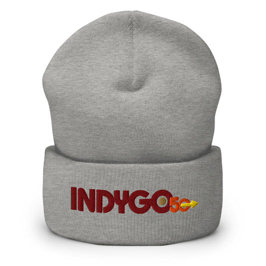 IndyGo 50th Cuffed Beanie